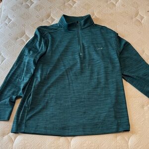Greg Norman Collection Teal PlayDry Pullover